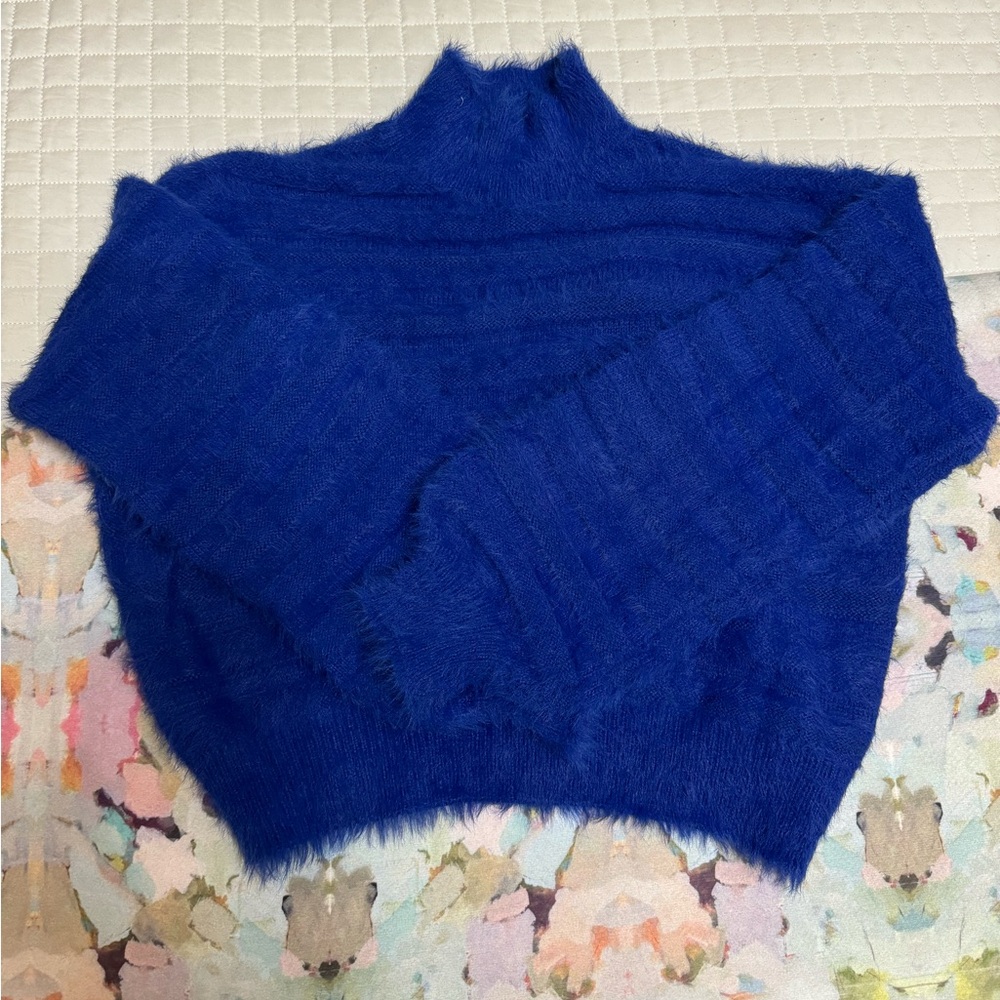 Cotton Candy LA Royal Blue Sweater 🦋💙